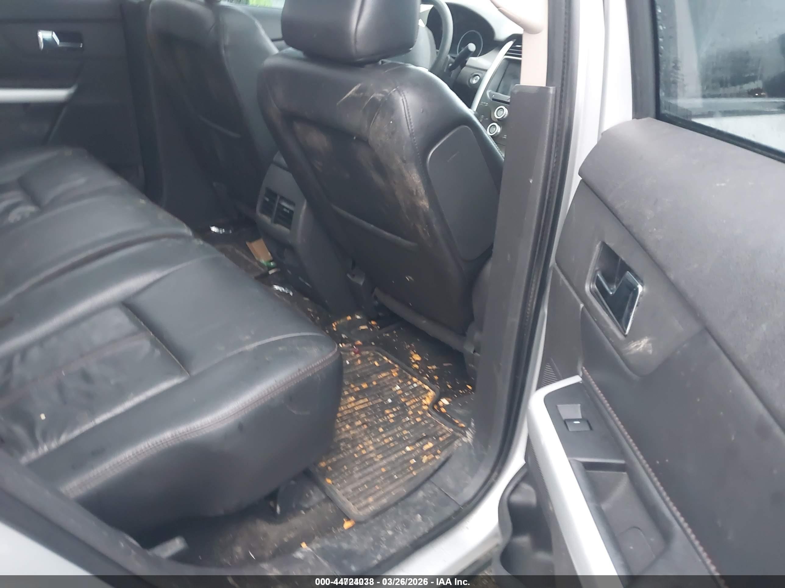 2011 Ford Edge Sel Silver vin: 2FMDK4JCXBBA72641