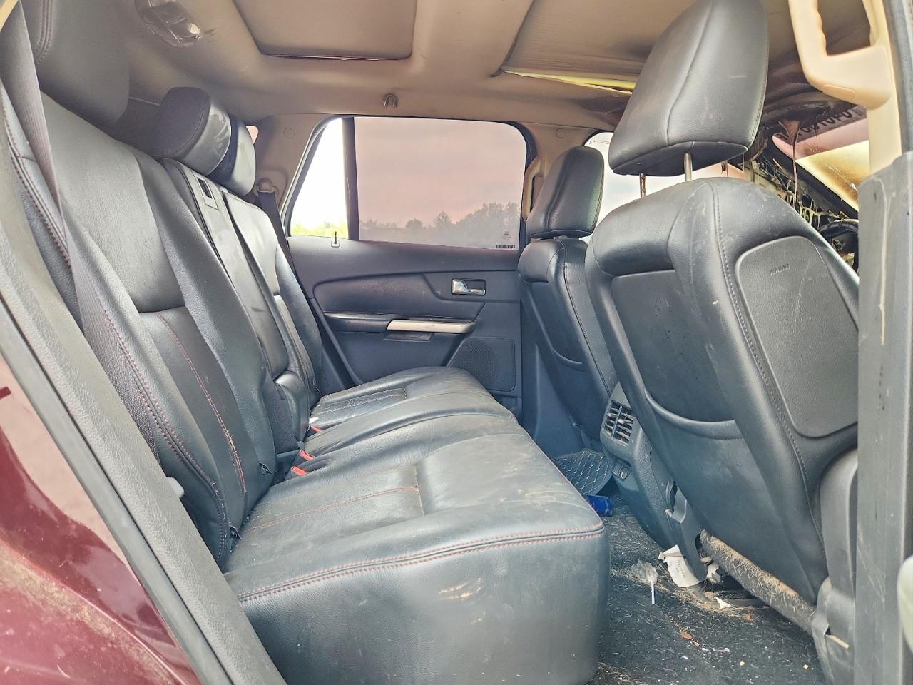 2011 Ford Edge Sel Maroon vin: 2FMDK4JCXBBA92260