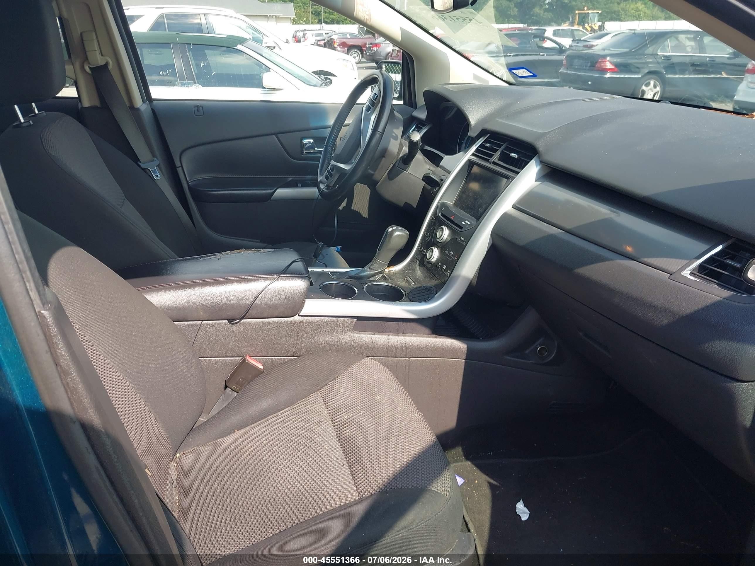 2011 Ford Edge Sel Синий vin: 2FMDK4JCXBBB09753