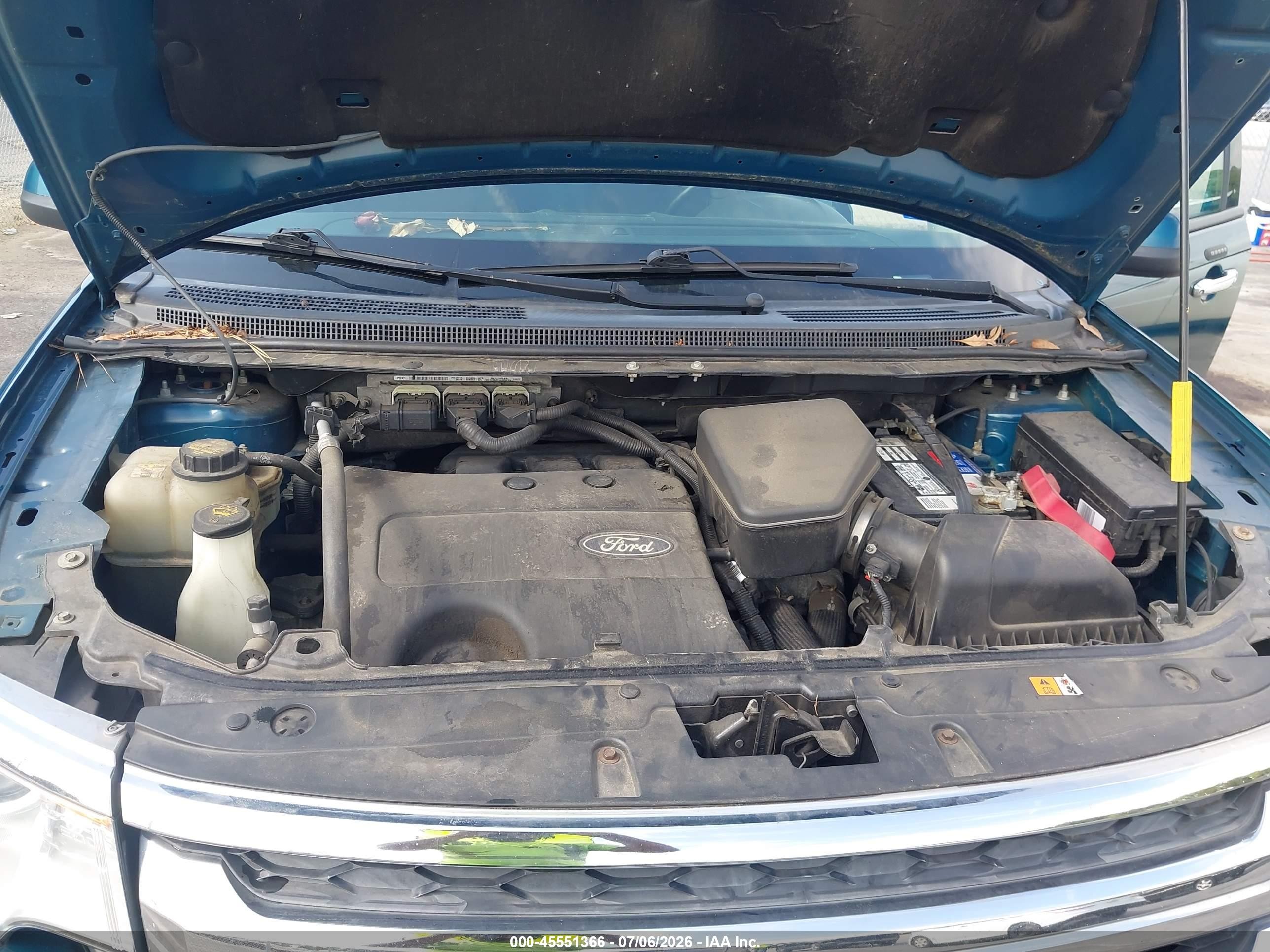 2011 Ford Edge Sel Синий vin: 2FMDK4JCXBBB09753
