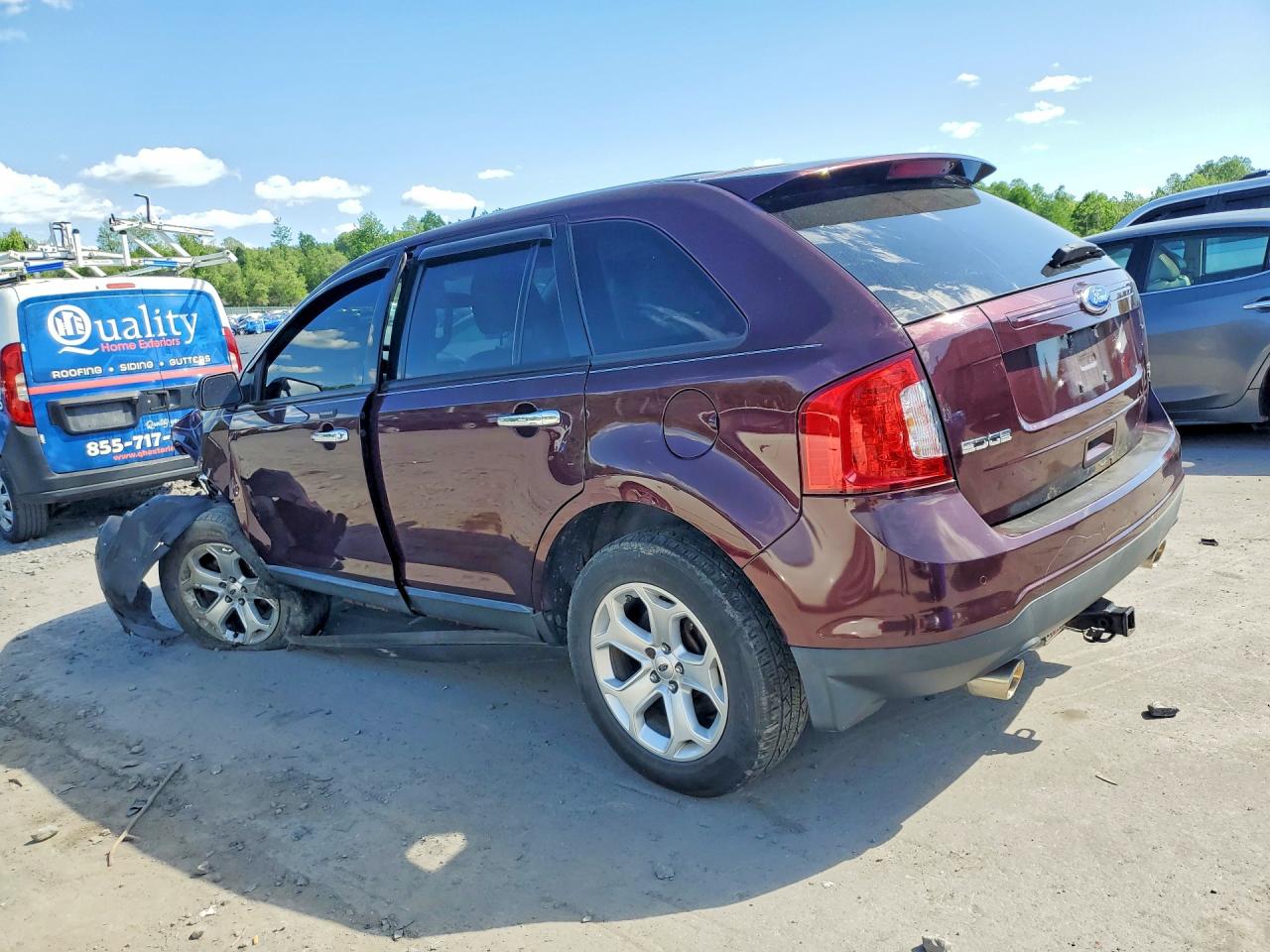 2011 Ford Edge Sel Темно-бордовый vin: 2FMDK4JCXBBB17674