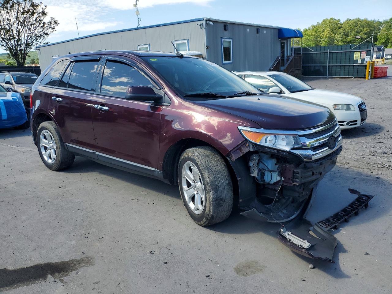 2011 Ford Edge Sel Темно-бордовый vin: 2FMDK4JCXBBB17674