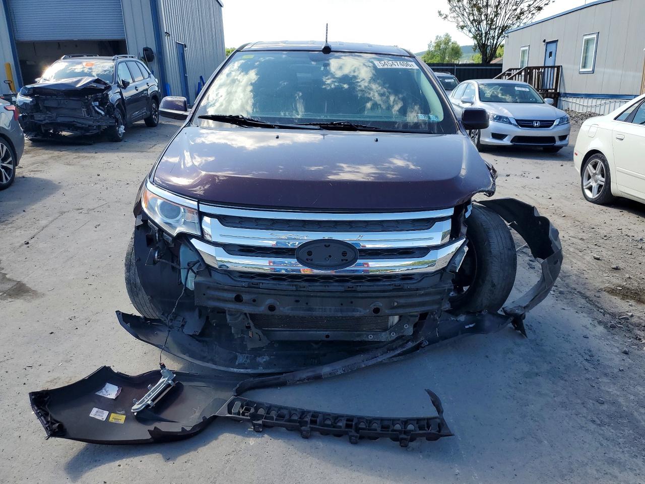 2011 Ford Edge Sel Темно-бордовый vin: 2FMDK4JCXBBB17674