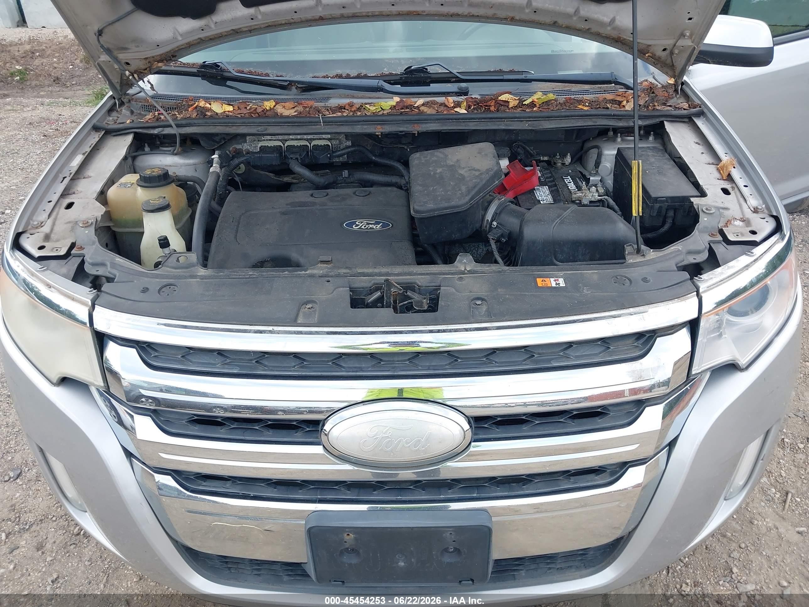 2011 Ford Edge Sel Silver vin: 2FMDK4JCXBBB65367