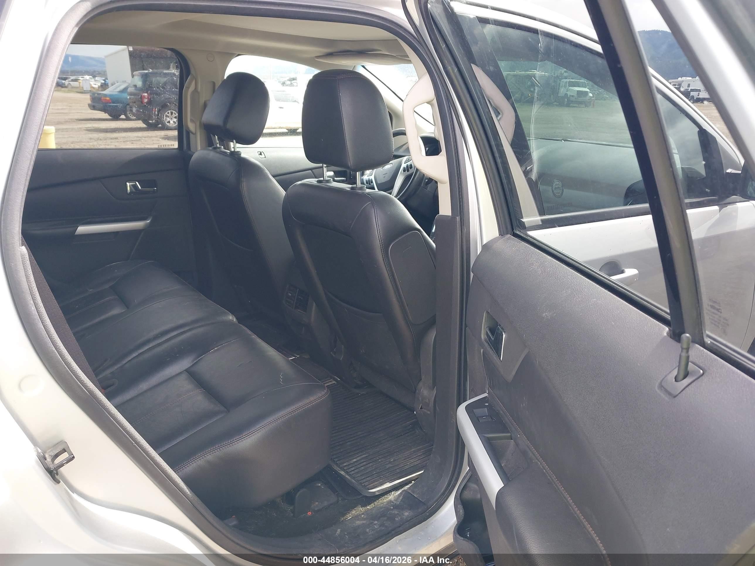 2013 Ford Edge Sel Silver vin: 2FMDK4JCXDBA23863