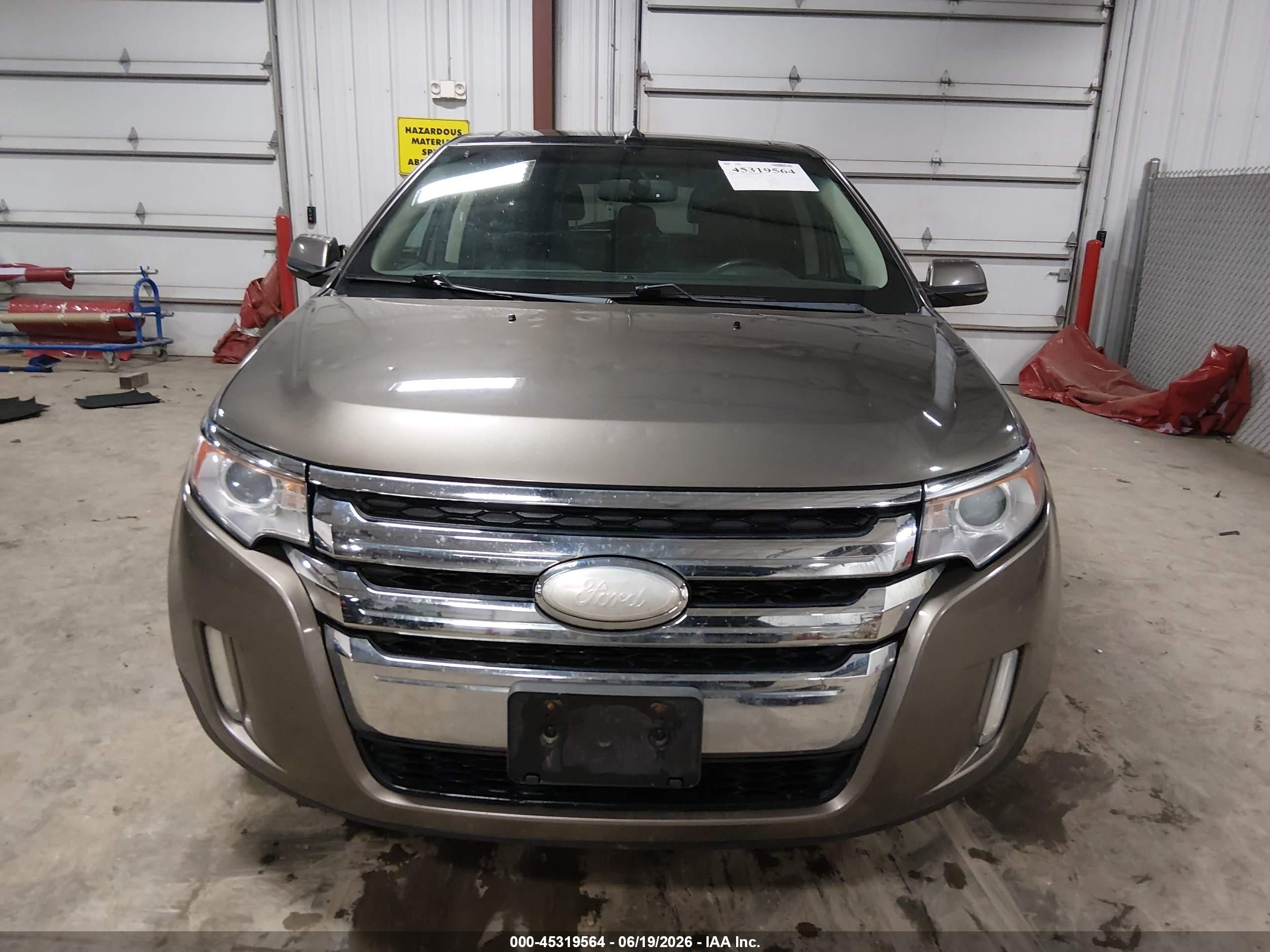 2013 Ford Edge Sel Gold vin: 2FMDK4JCXDBB08847