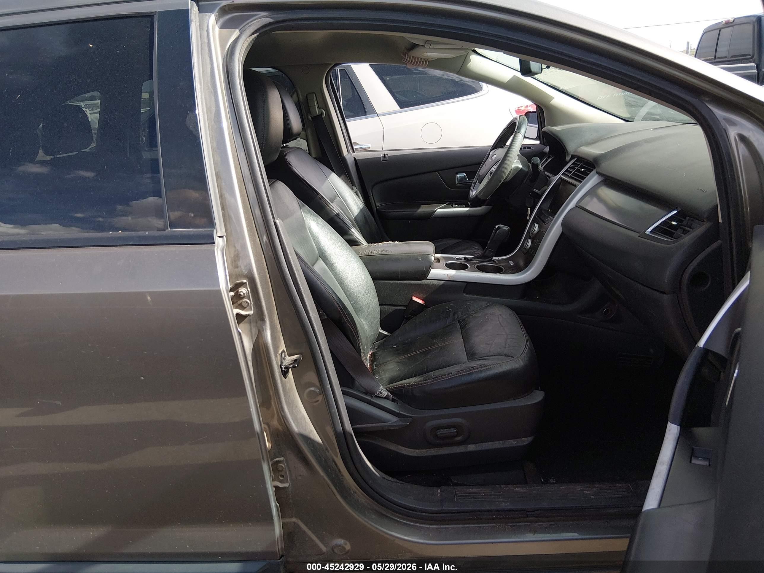 2013 Ford Edge Sel Brown vin: 2FMDK4JCXDBB62469
