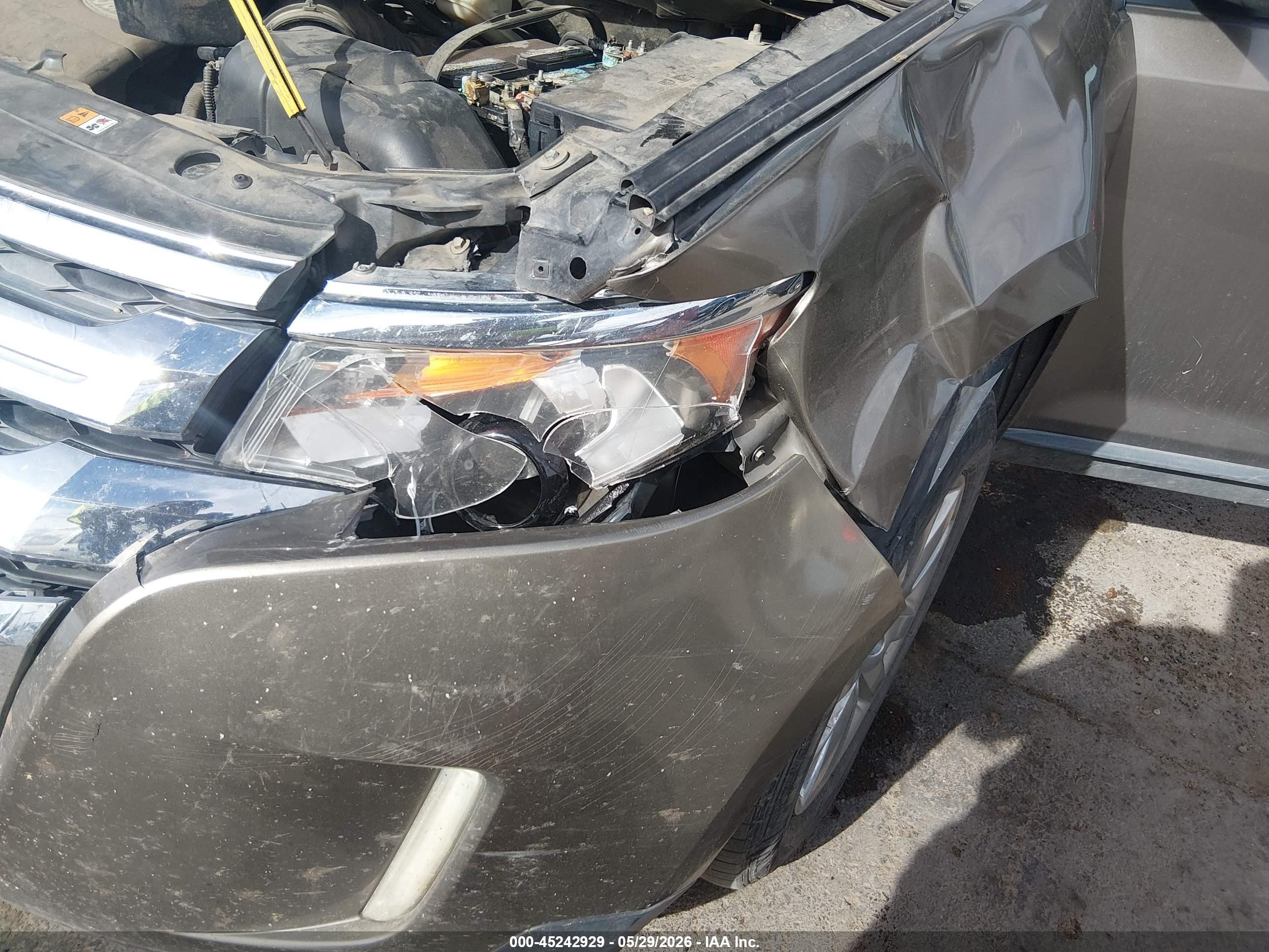 2013 Ford Edge Sel Brown vin: 2FMDK4JCXDBB62469