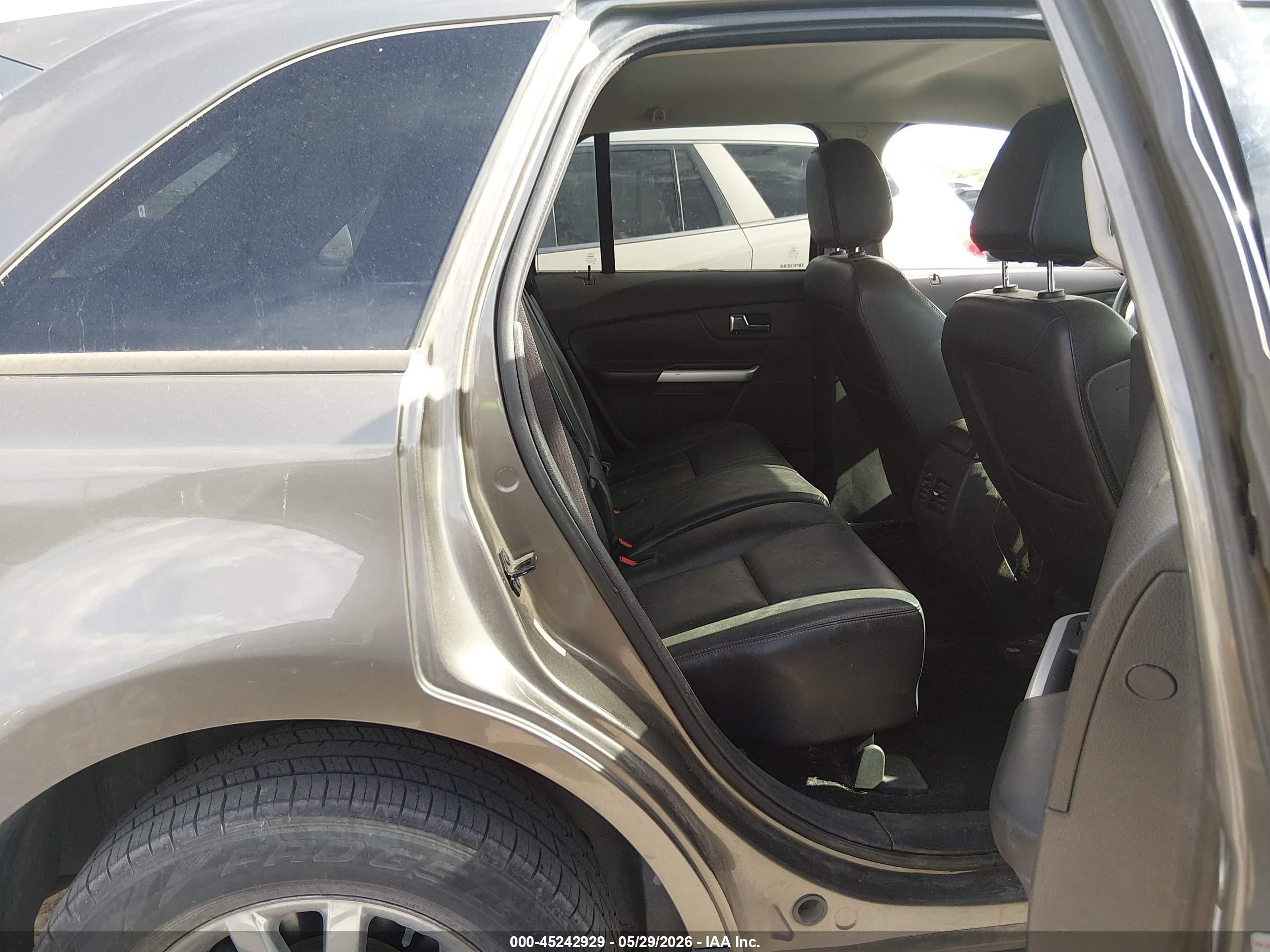 2013 Ford Edge Sel Brown vin: 2FMDK4JCXDBB62469