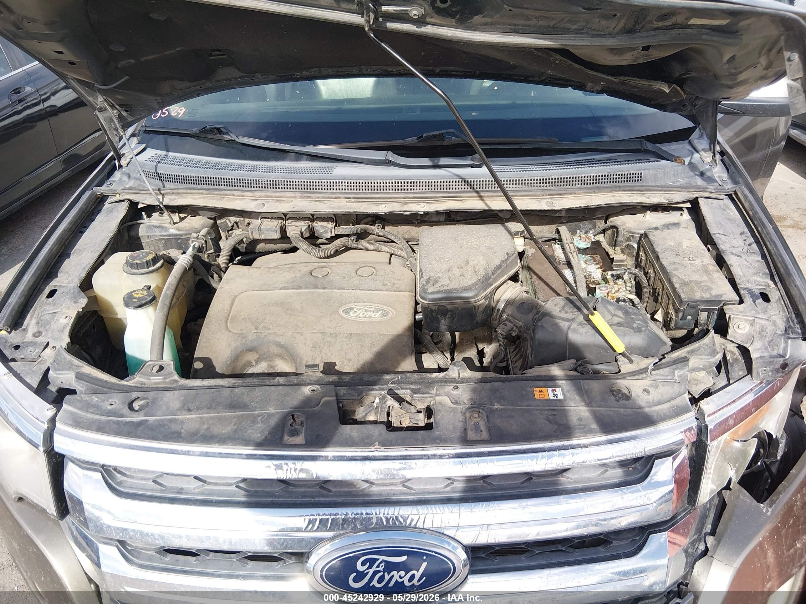 2013 Ford Edge Sel Brown vin: 2FMDK4JCXDBB62469