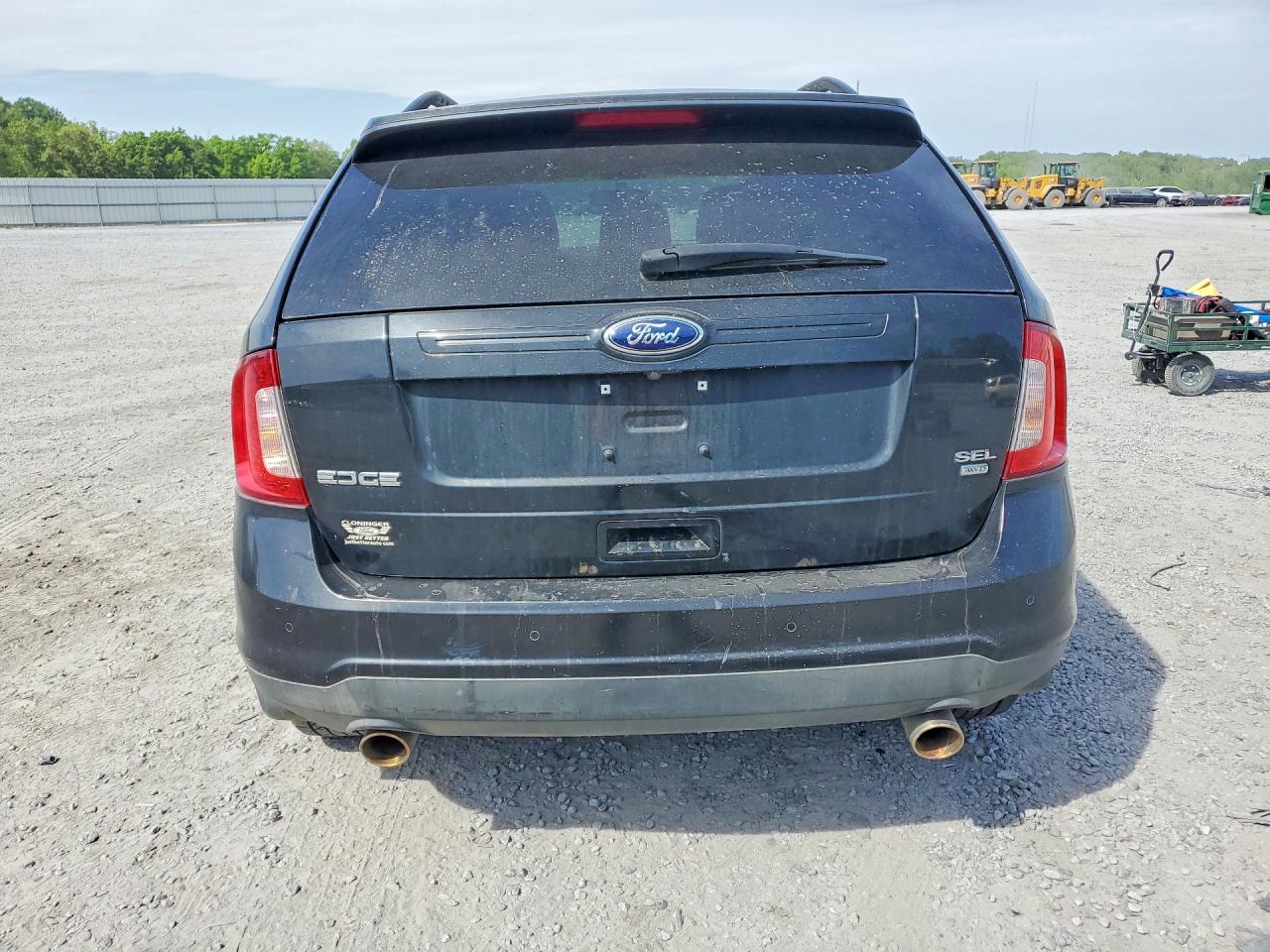 2013 Ford Edge Sel Black vin: 2FMDK4JCXDBC20306