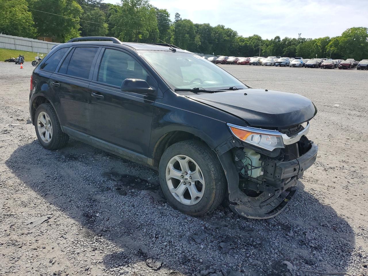 2013 Ford Edge Sel Black vin: 2FMDK4JCXDBC20306