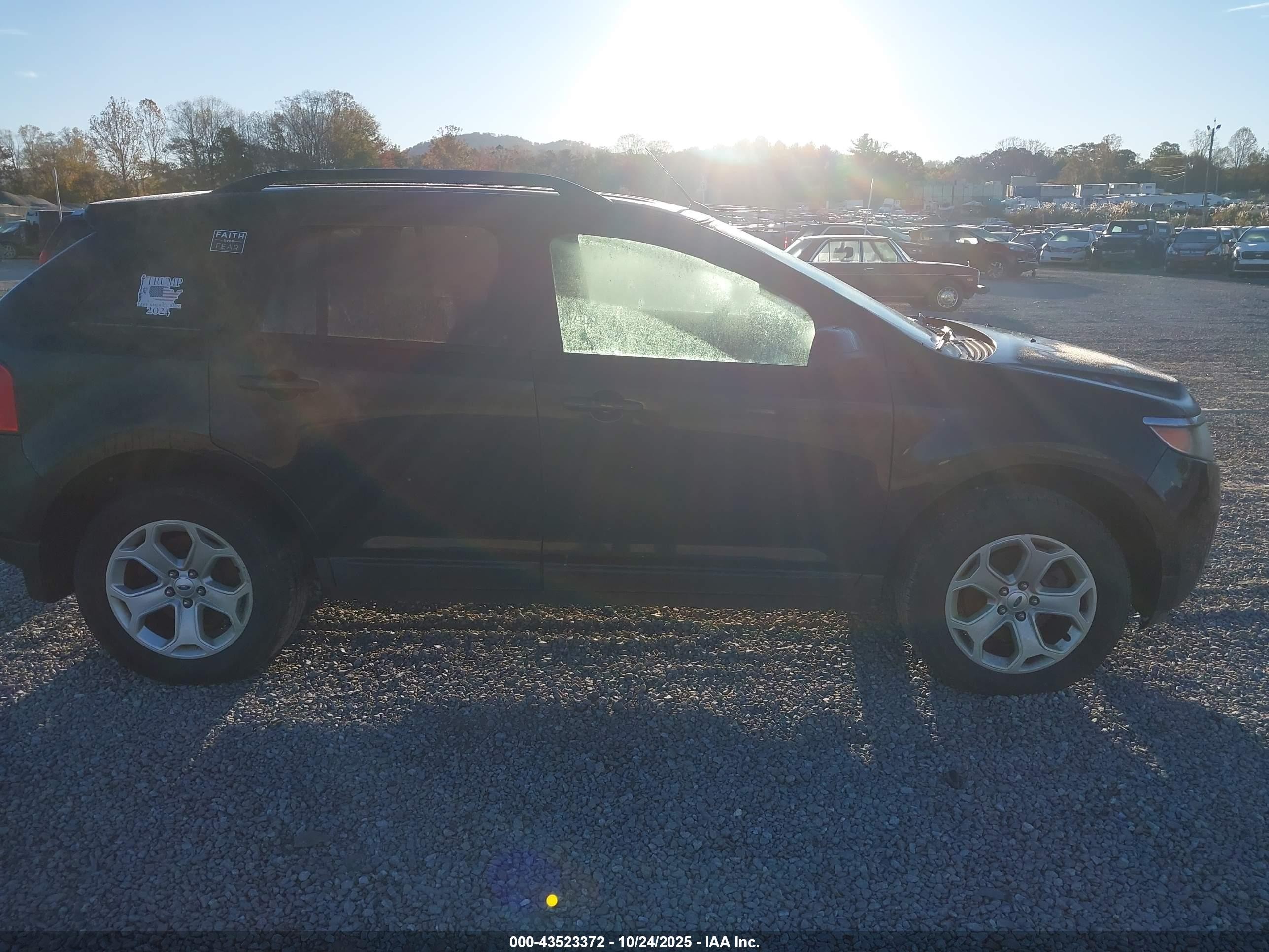 2013 Ford Edge Sel Black vin: 2FMDK4JCXDBC42189