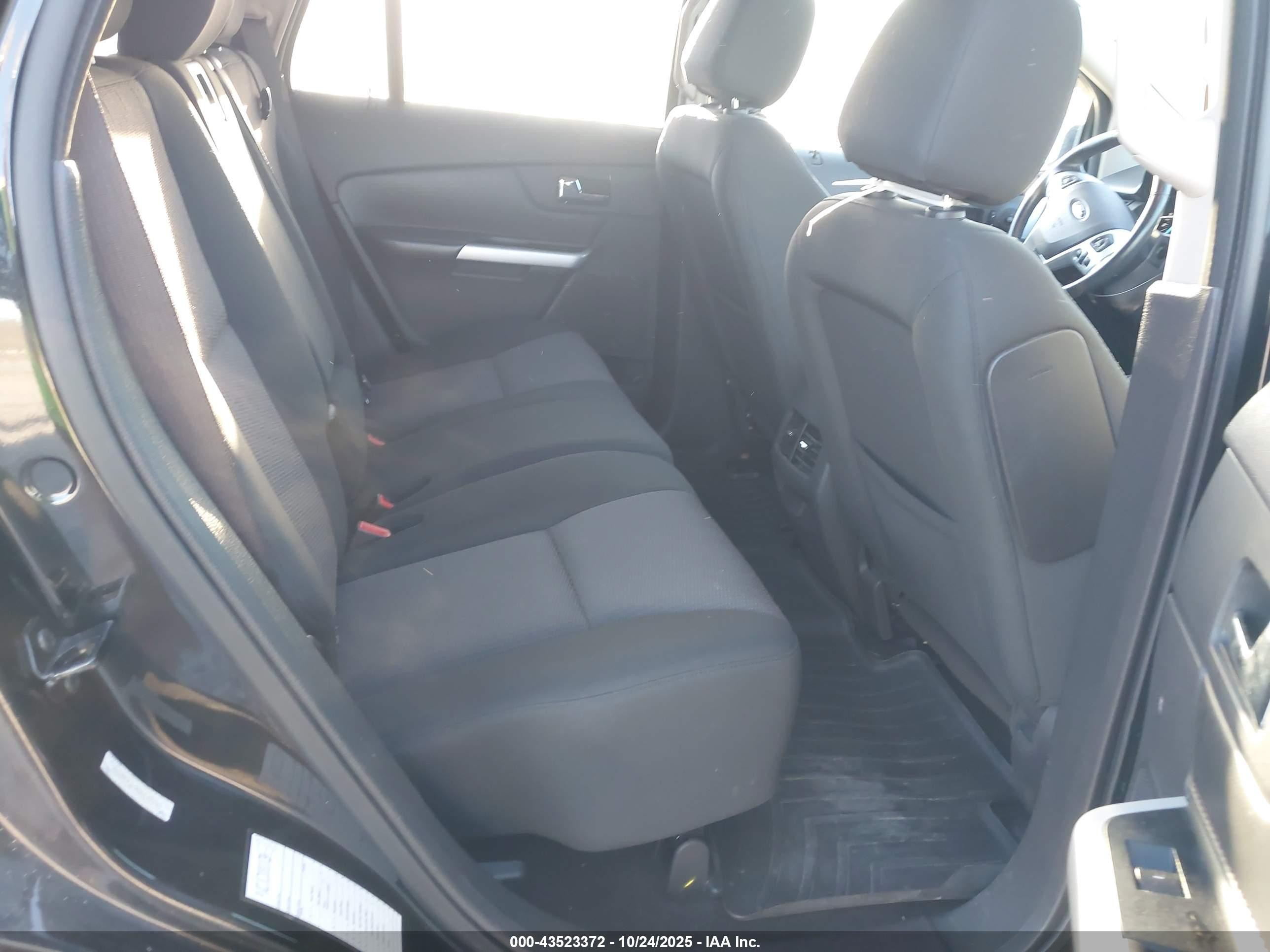2013 Ford Edge Sel Black vin: 2FMDK4JCXDBC42189
