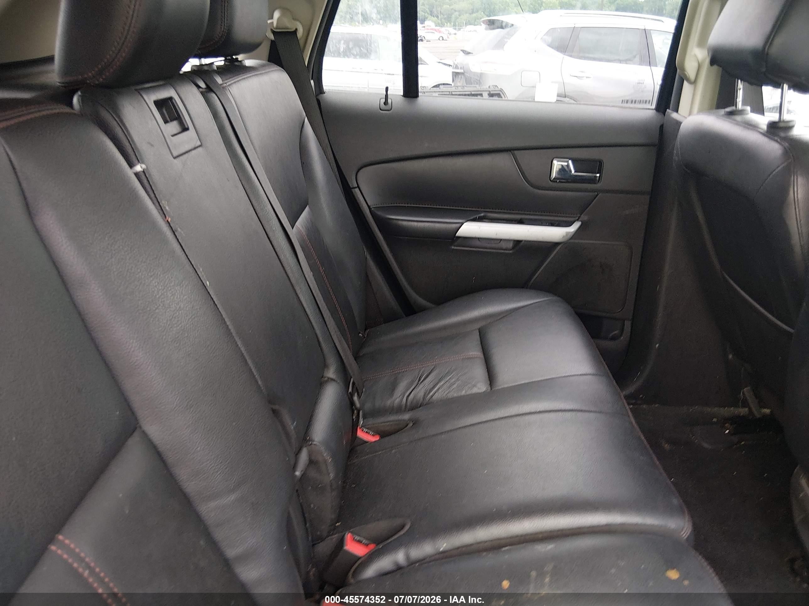 2013 Ford Edge Sel Black vin: 2FMDK4JCXDBC52656