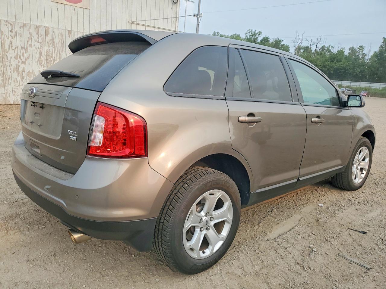 2013 Ford Edge Sel Gray vin: 2FMDK4JCXDBC80991