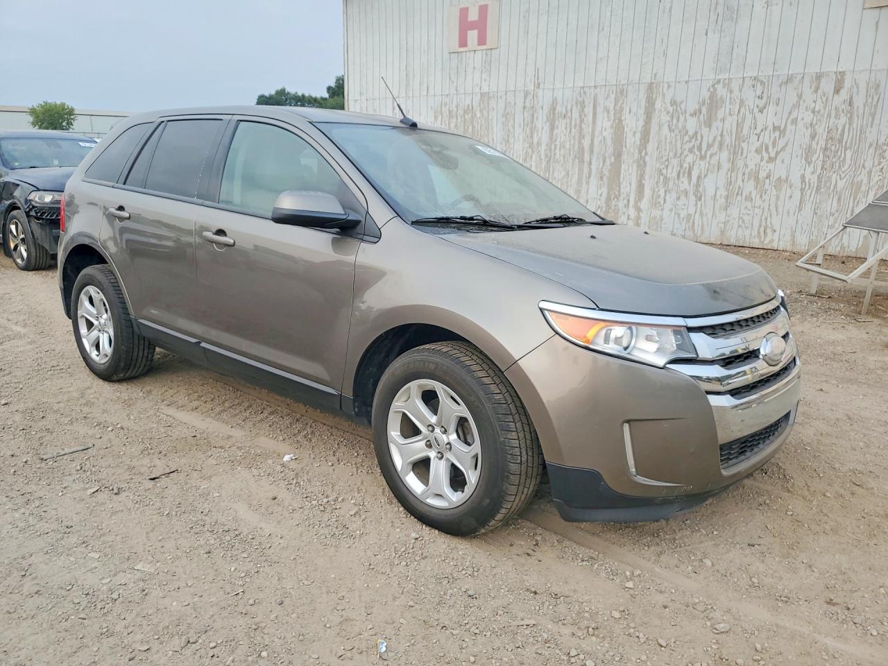 2013 Ford Edge Sel Gray vin: 2FMDK4JCXDBC80991