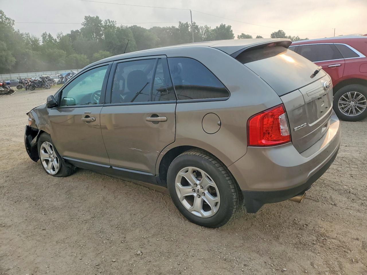 2013 Ford Edge Sel Gray vin: 2FMDK4JCXDBC80991