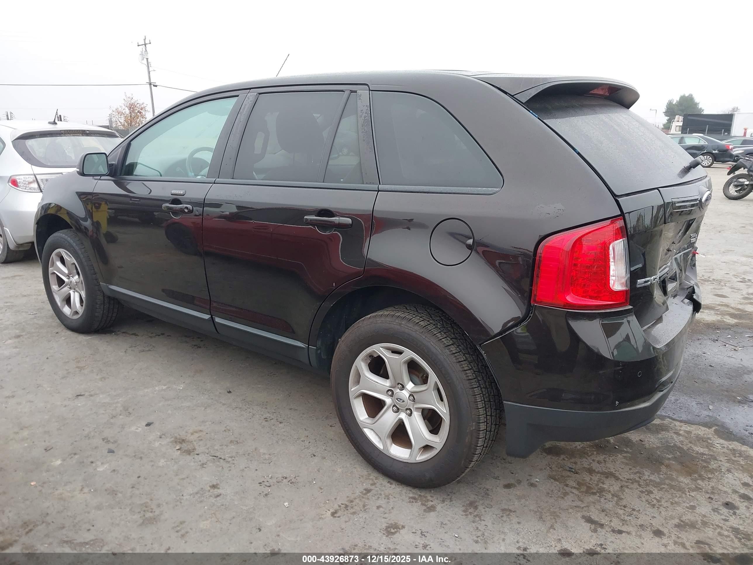 2013 Ford Edge Sel Brown vin: 2FMDK4JCXDBE22417