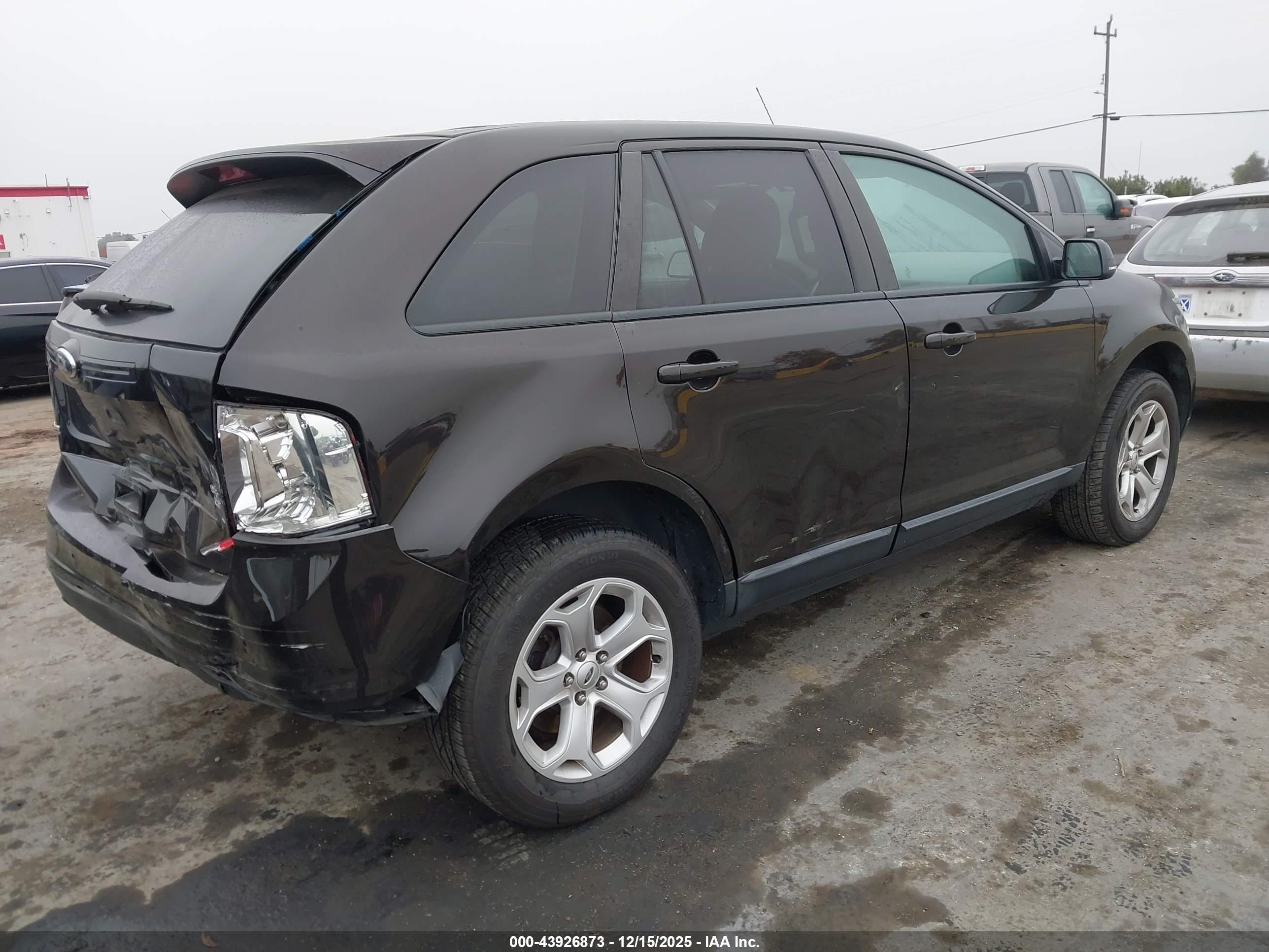 2013 Ford Edge Sel Brown vin: 2FMDK4JCXDBE22417