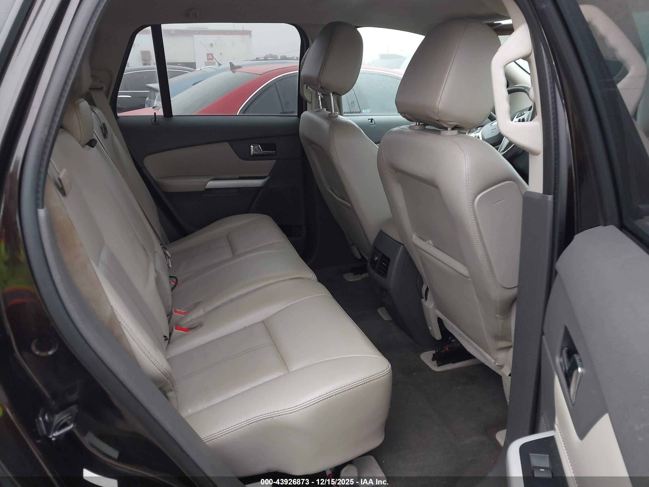 2013 Ford Edge Sel Brown vin: 2FMDK4JCXDBE22417