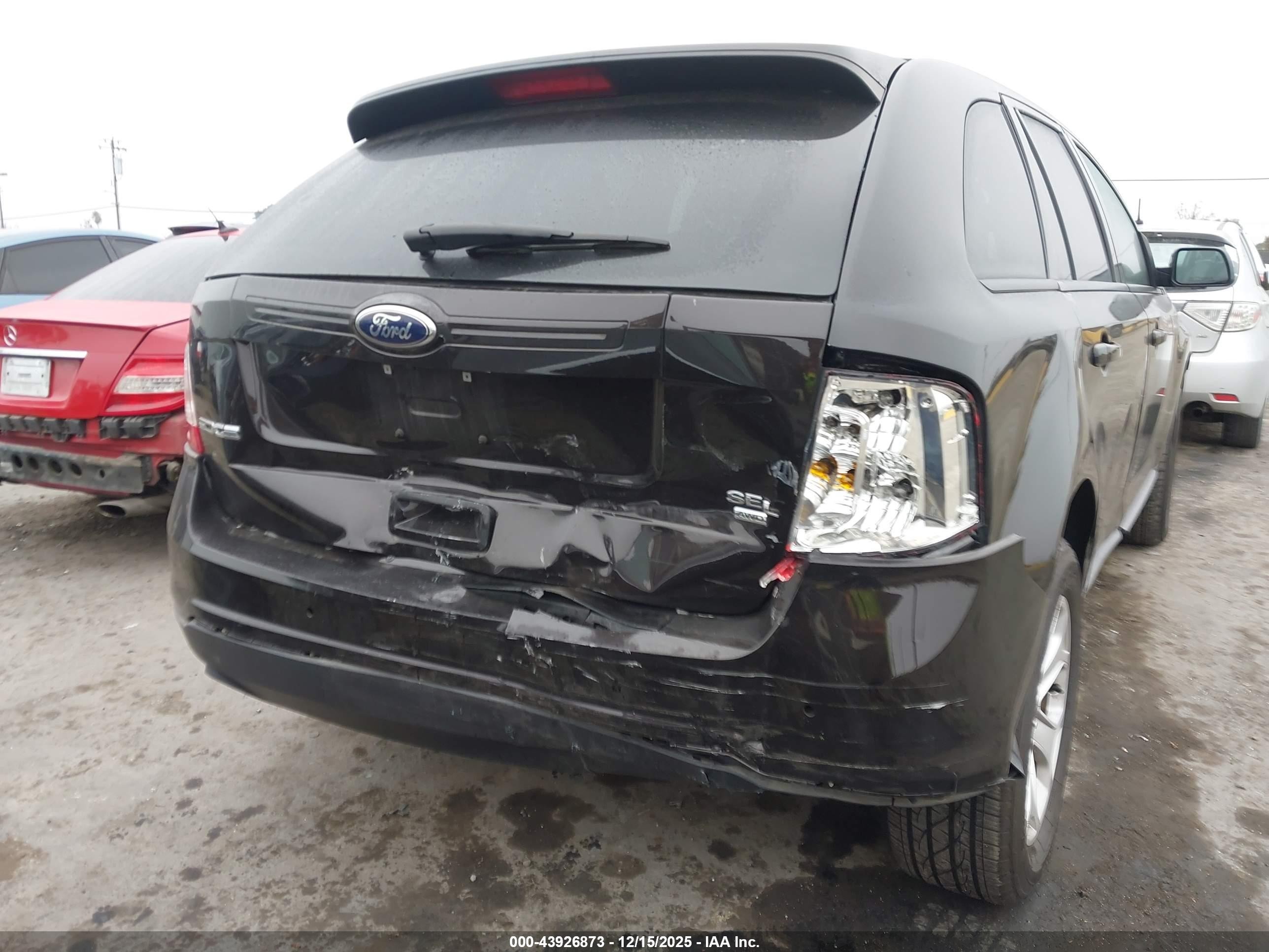 2013 Ford Edge Sel Brown vin: 2FMDK4JCXDBE22417