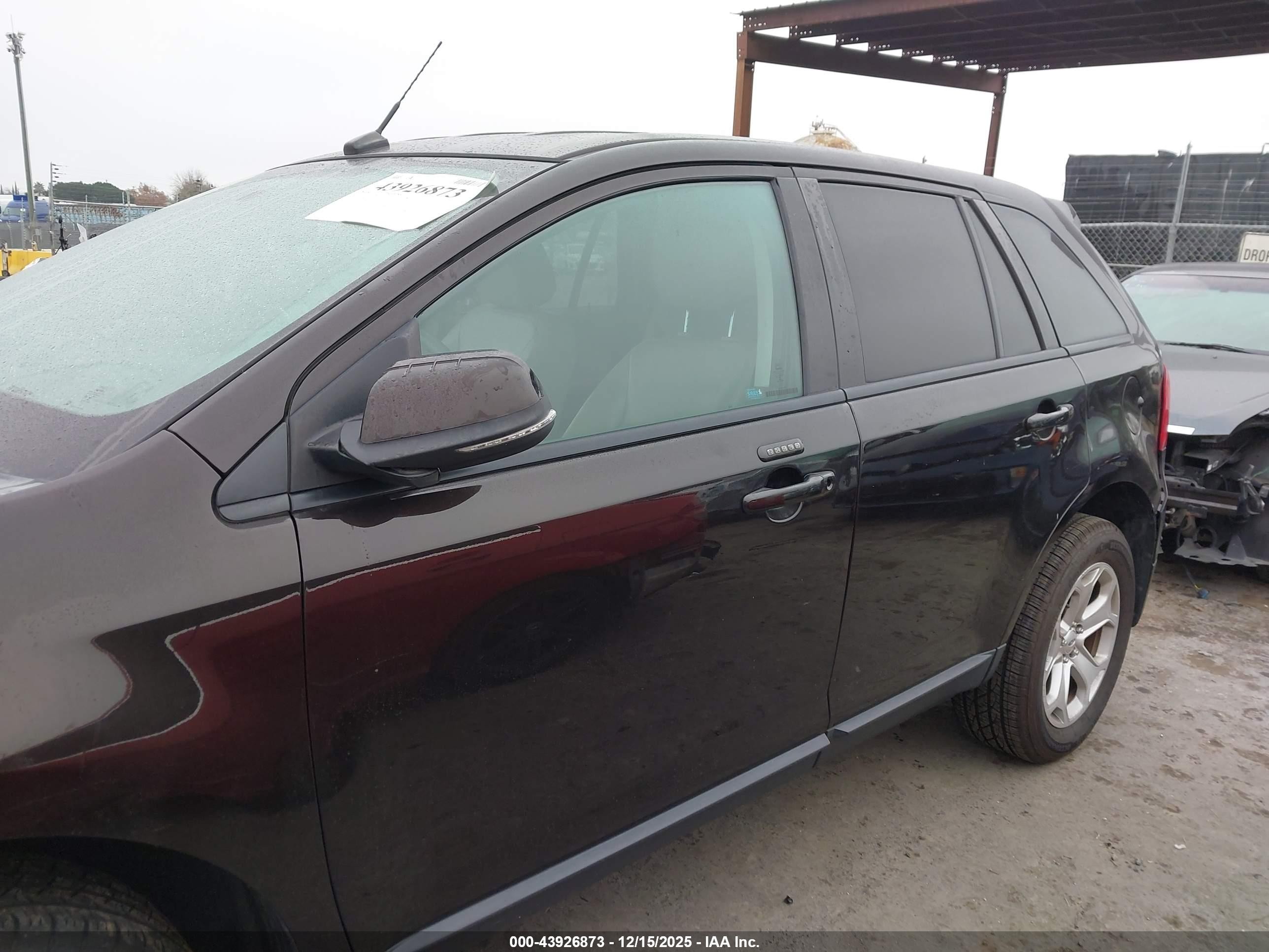 2013 Ford Edge Sel Brown vin: 2FMDK4JCXDBE22417