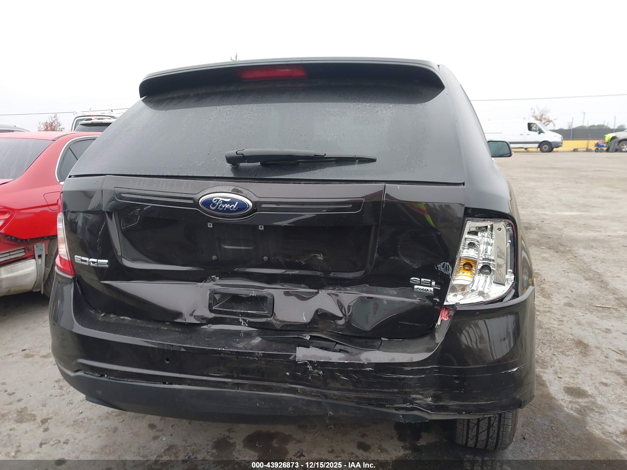 2013 Ford Edge Sel Brown vin: 2FMDK4JCXDBE22417