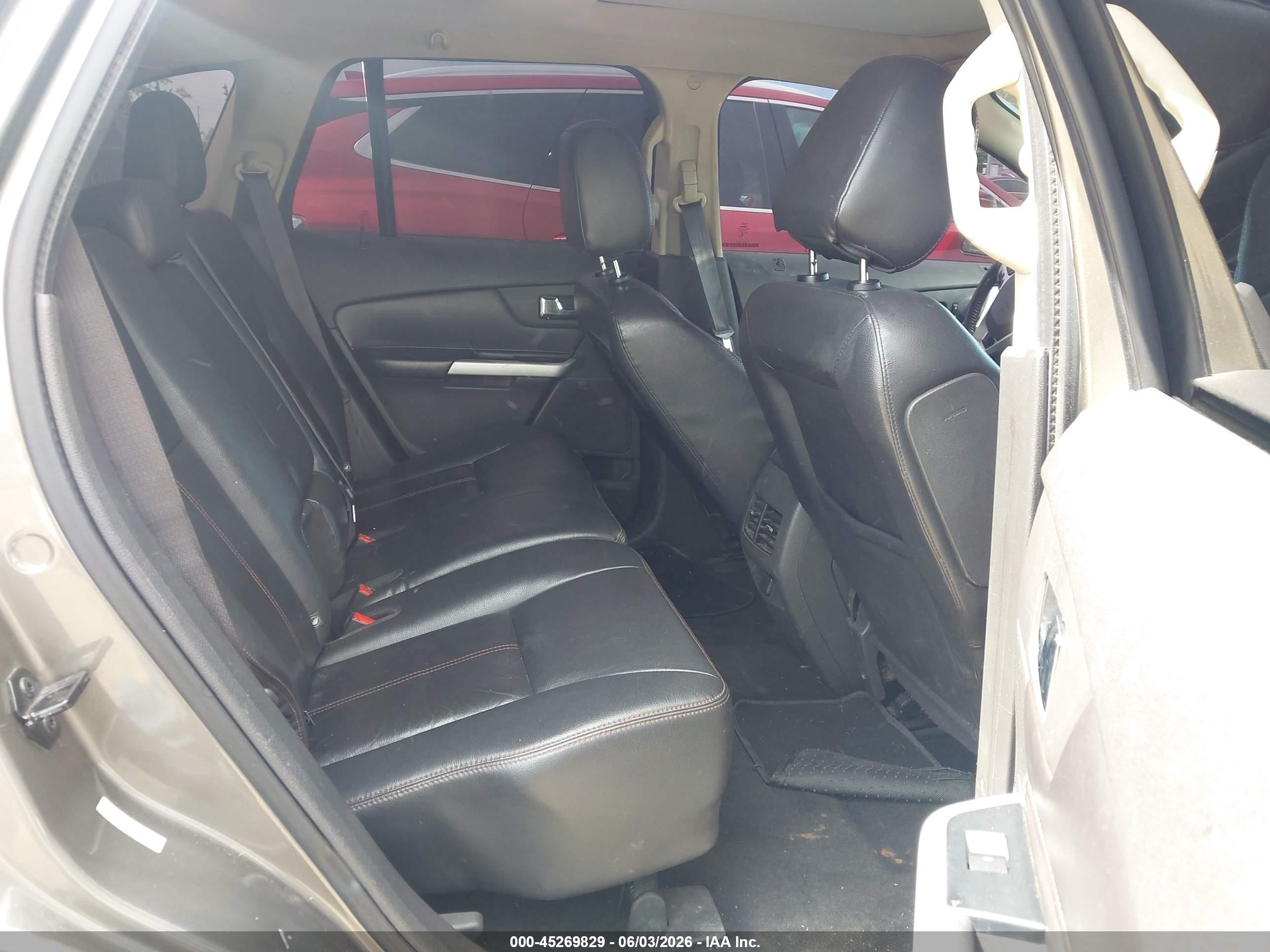 2014 Ford Edge Sel Gray vin: 2FMDK4JCXEBA28837