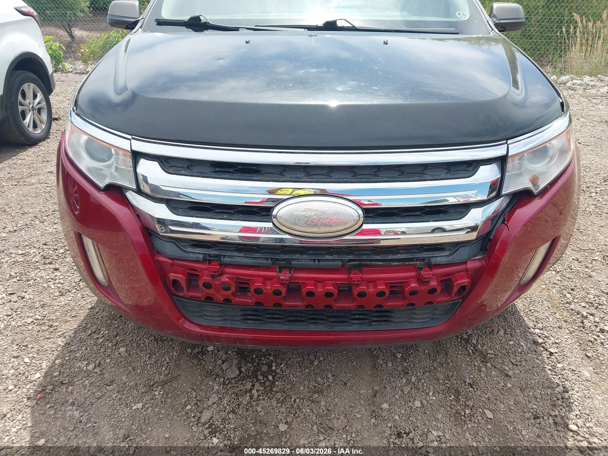 2014 Ford Edge Sel Gray vin: 2FMDK4JCXEBA28837