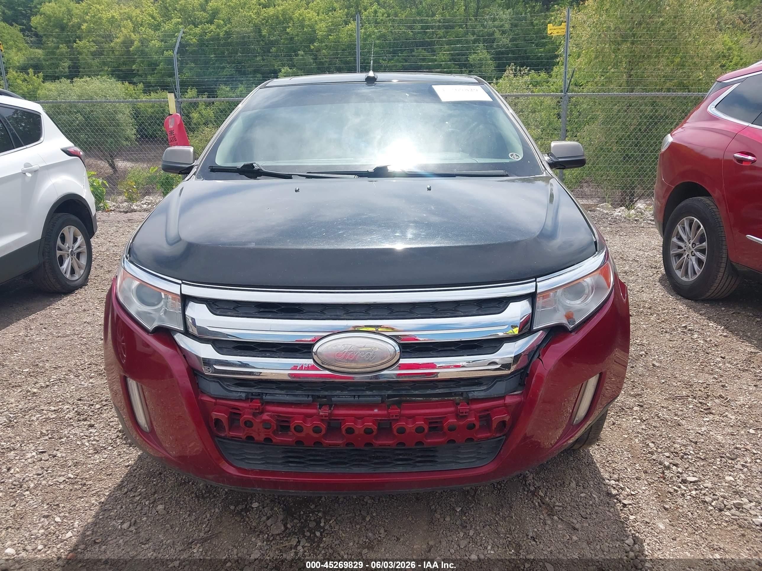 2014 Ford Edge Sel Gray vin: 2FMDK4JCXEBA28837