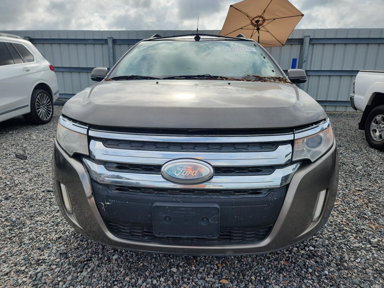 2014 Ford Edge Sel Gray vin: 2FMDK4JCXEBA32368