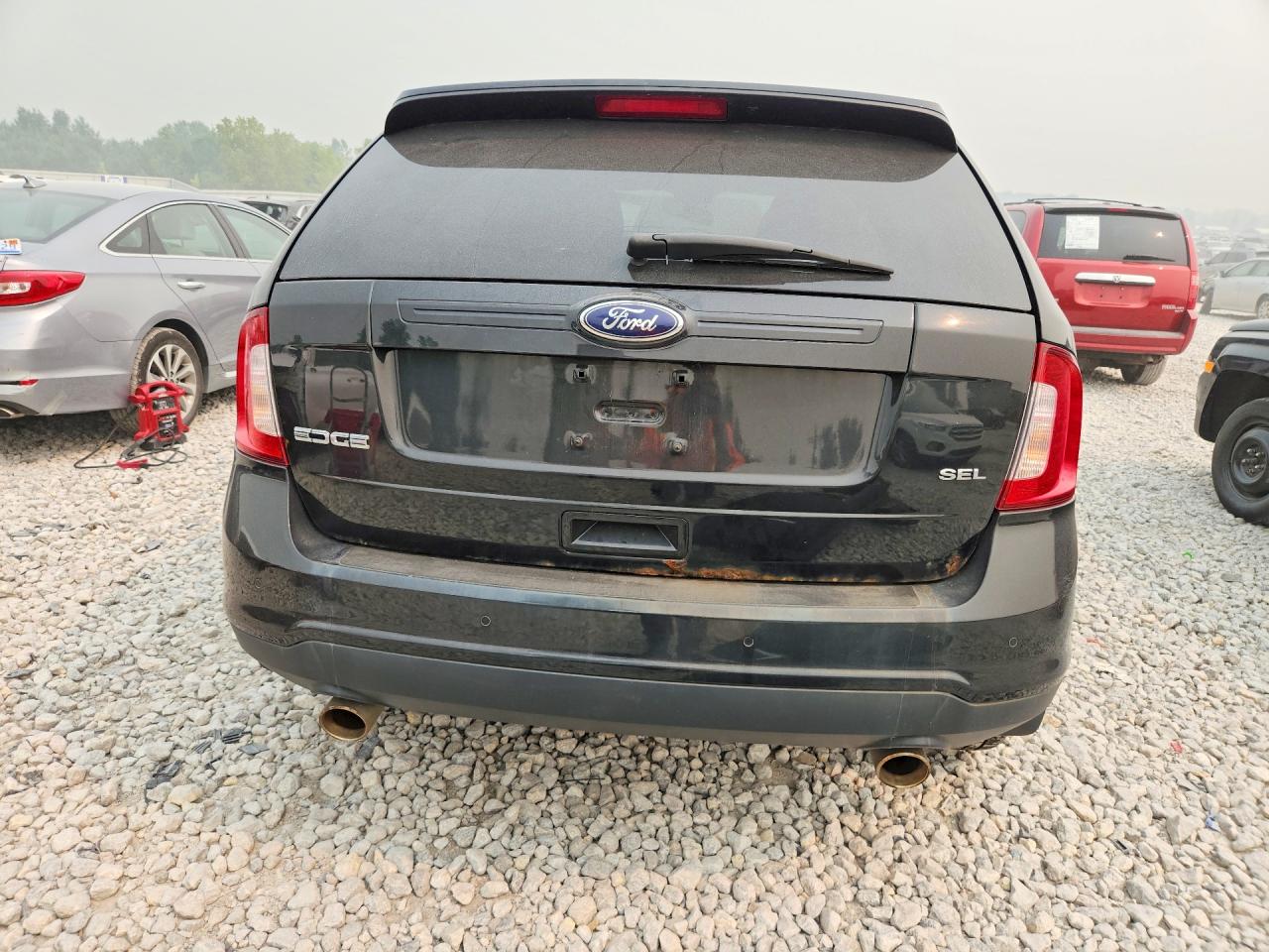 2014 Ford Edge Sel Black vin: 2FMDK4JCXEBA51860