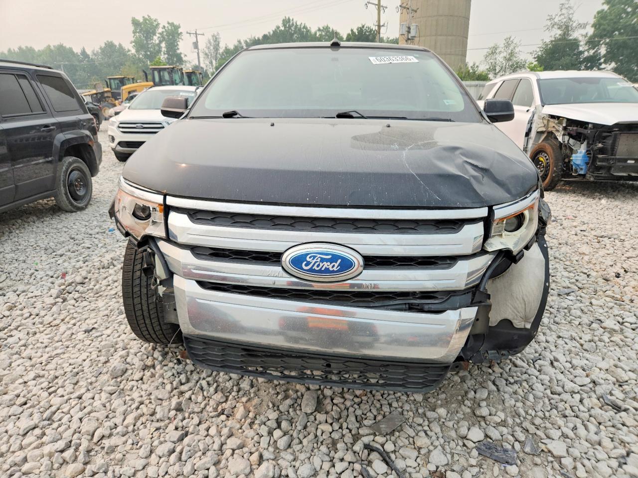 2014 Ford Edge Sel Black vin: 2FMDK4JCXEBA51860