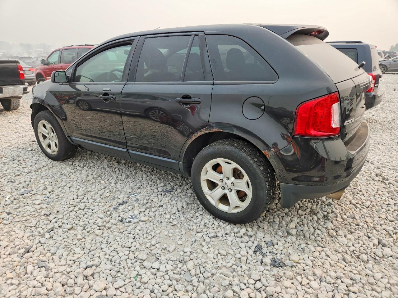2014 Ford Edge Sel Black vin: 2FMDK4JCXEBA51860