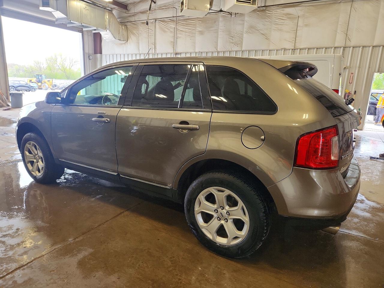 2014 Ford Edge Sel Желто-коричневый vin: 2FMDK4JCXEBA91792