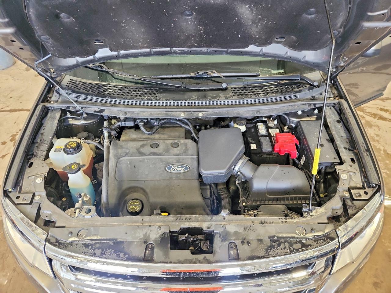 2014 Ford Edge Sel Желто-коричневый vin: 2FMDK4JCXEBA91792