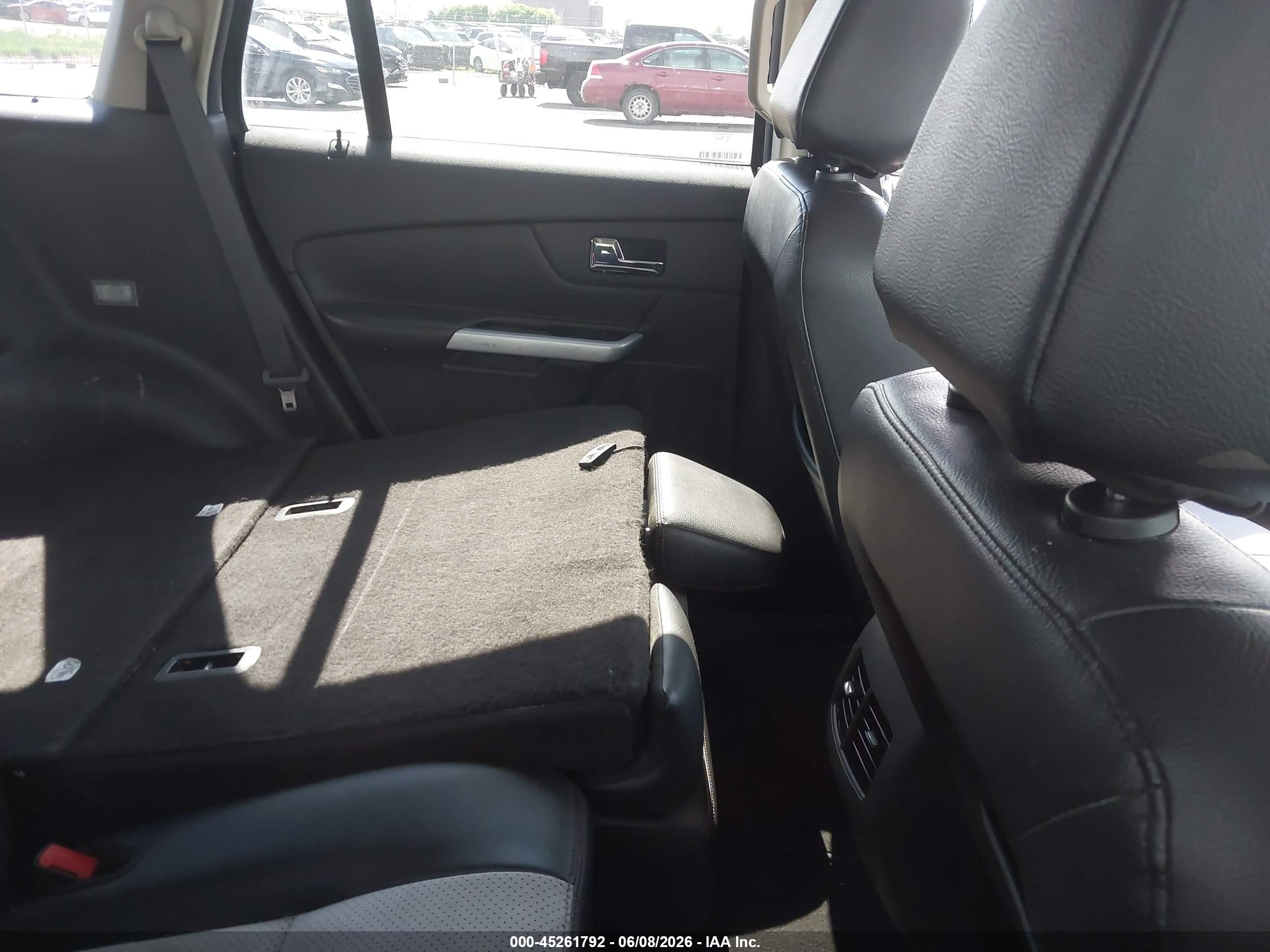 2014 Ford Edge Sel Silver vin: 2FMDK4JCXEBA96605