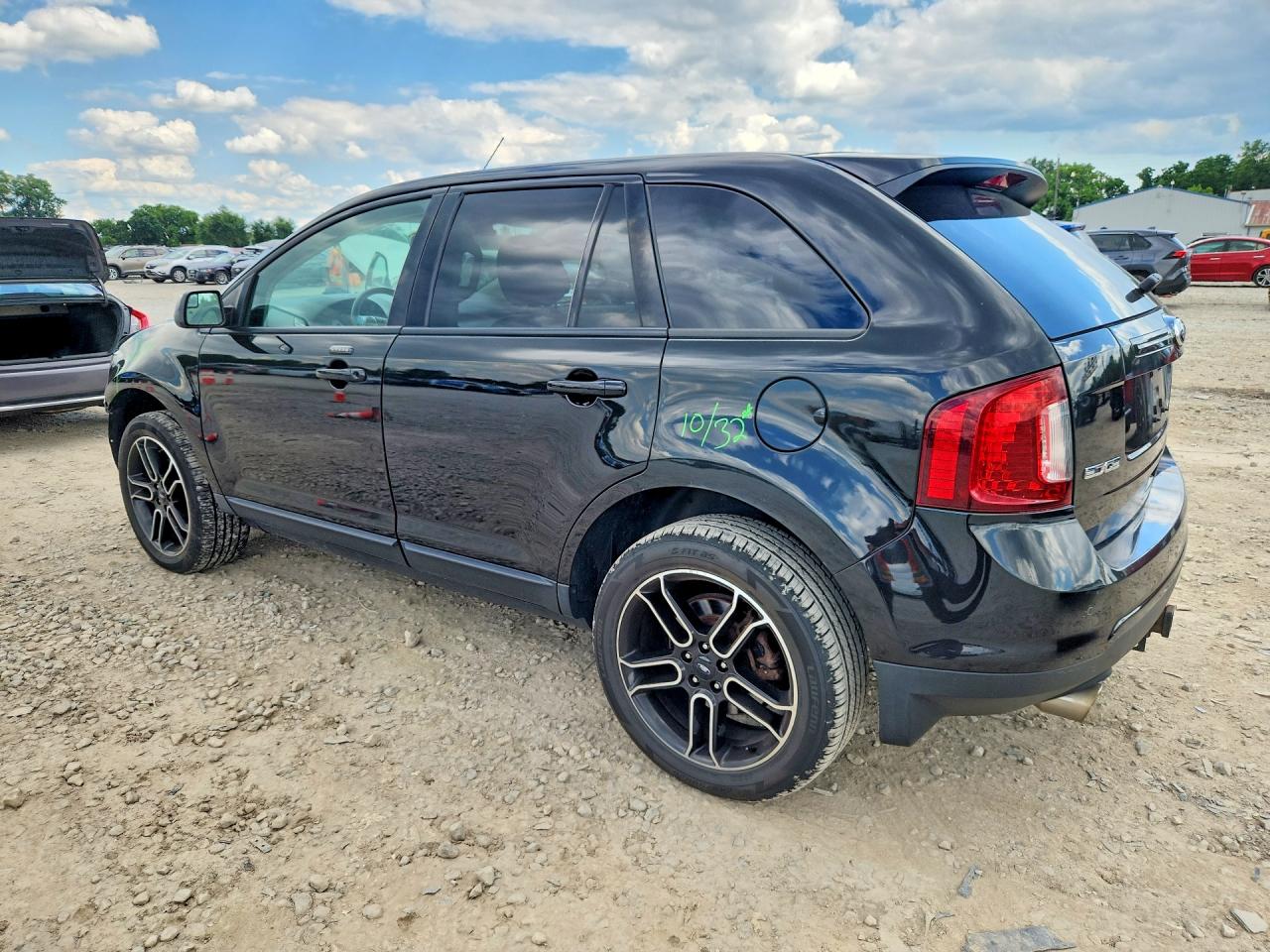 2014 Ford Edge Sel Black vin: 2FMDK4JCXEBB14505