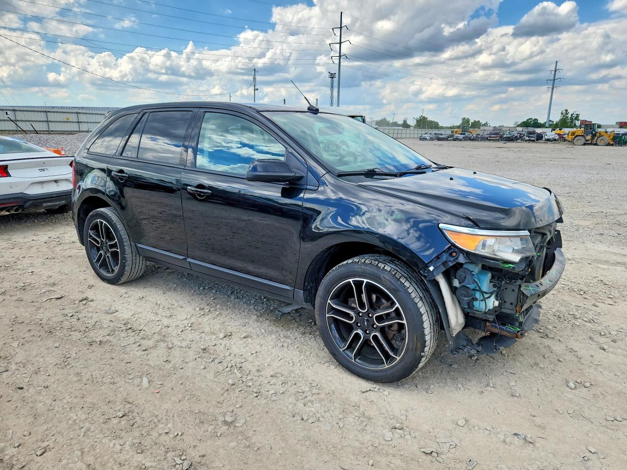 2014 Ford Edge Sel Black vin: 2FMDK4JCXEBB14505