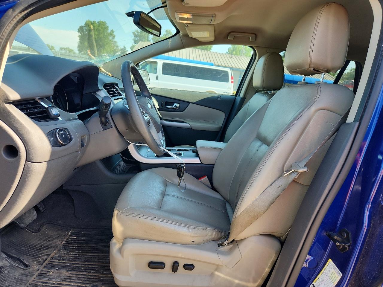2014 Ford Edge Sel Blue vin: 2FMDK4JCXEBB20465