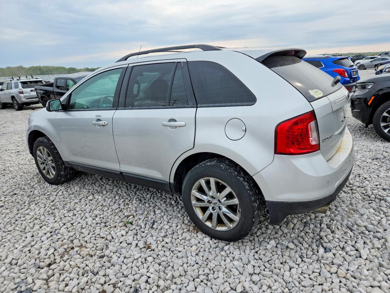 2014 Ford Edge Sel Серебряный vin: 2FMDK4JCXEBB26976