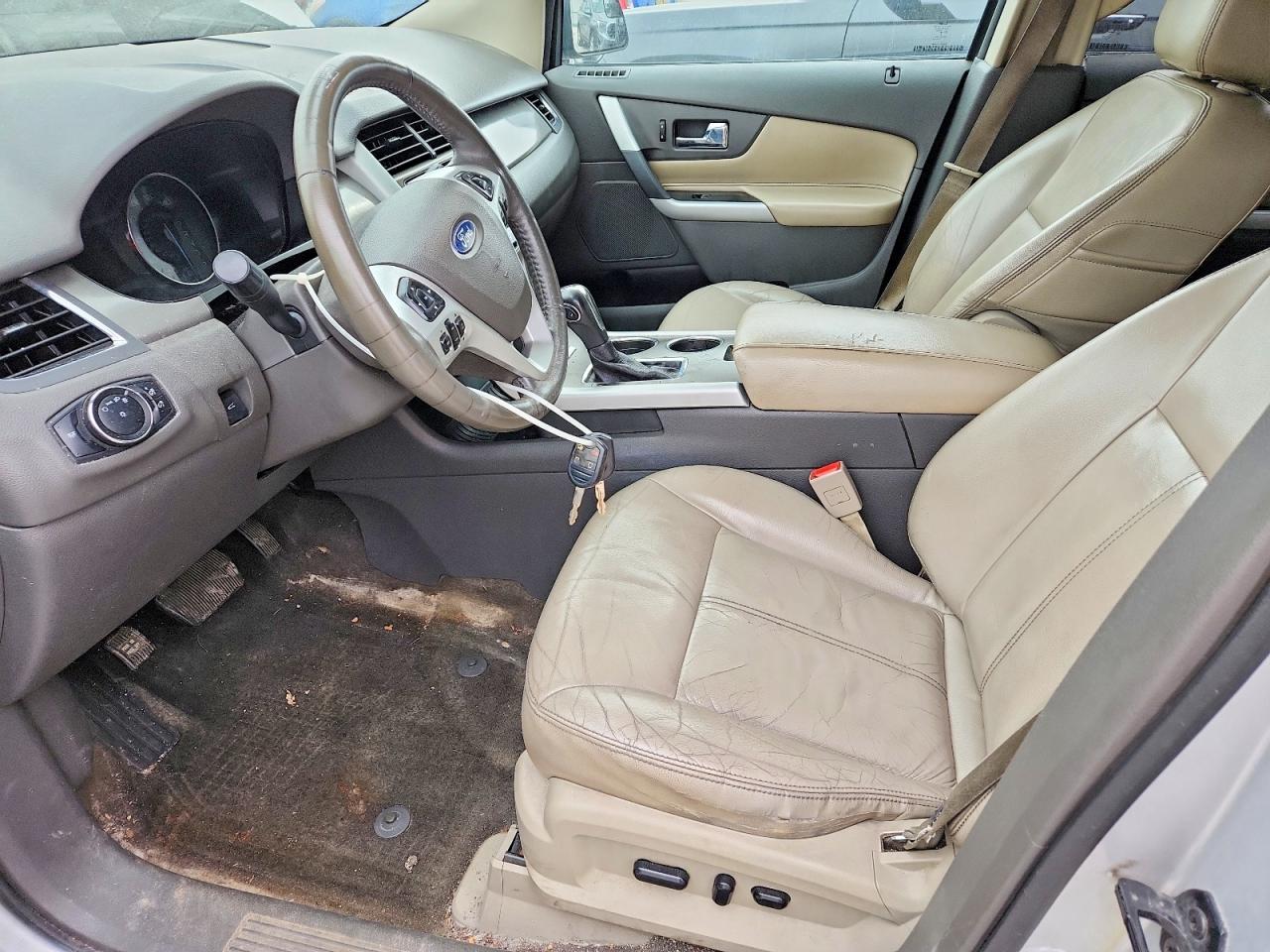 2014 Ford Edge Sel Серебряный vin: 2FMDK4JCXEBB26976