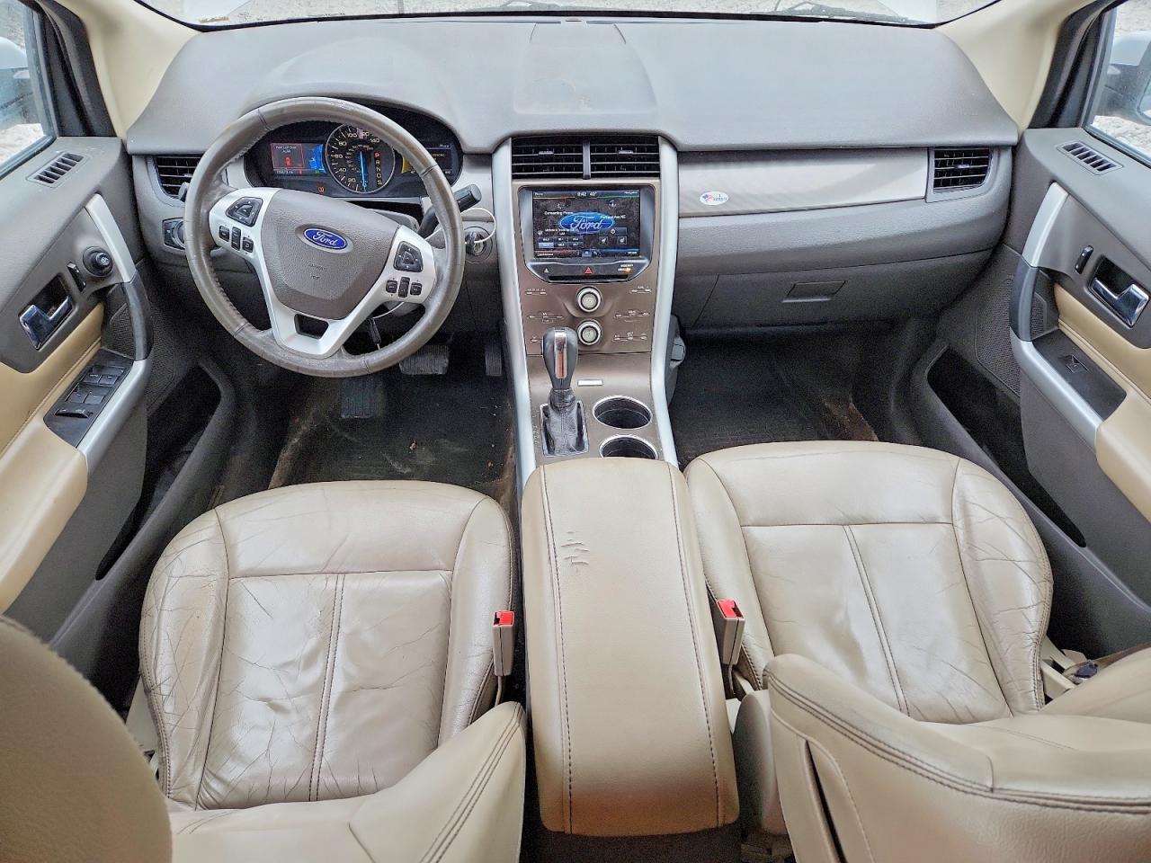 2014 Ford Edge Sel Серебряный vin: 2FMDK4JCXEBB26976