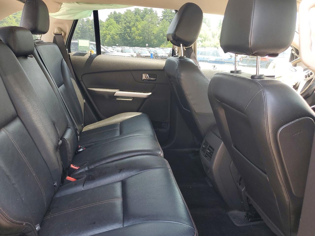 2014 Ford Edge Sel Black vin: 2FMDK4JCXEBB33474