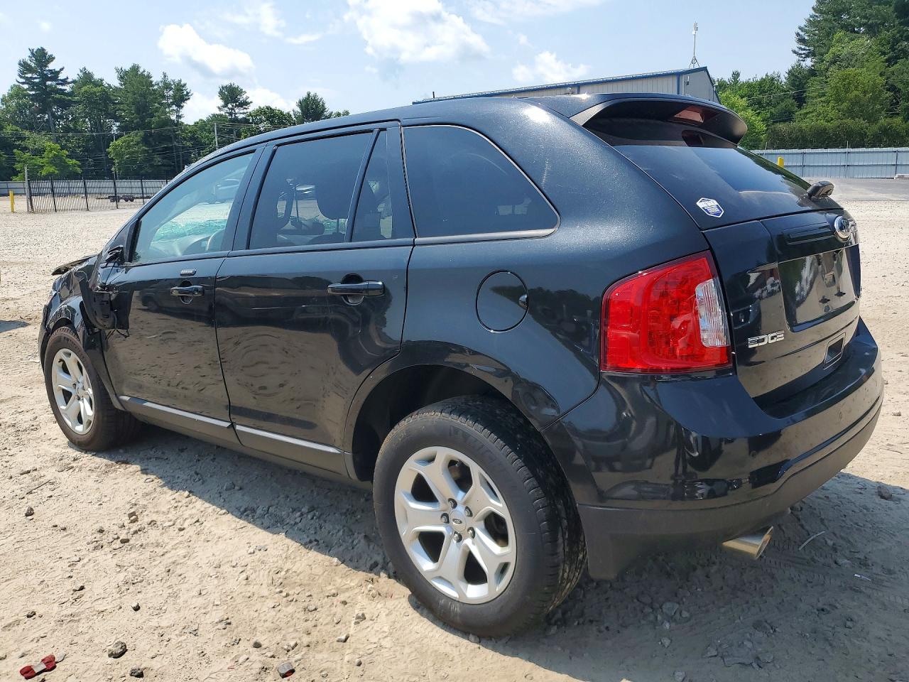 2014 Ford Edge Sel Black vin: 2FMDK4JCXEBB33474