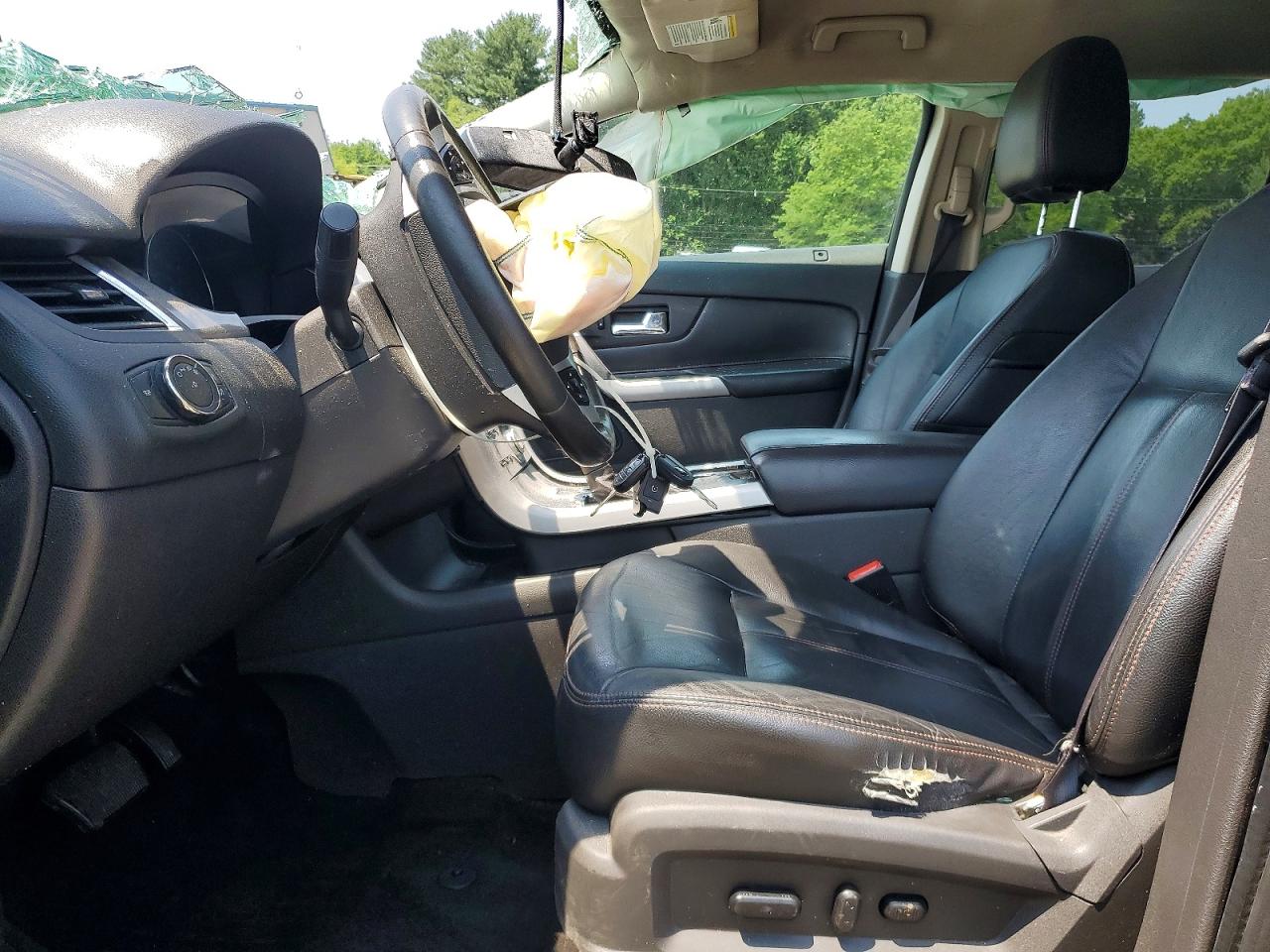2014 Ford Edge Sel Black vin: 2FMDK4JCXEBB33474