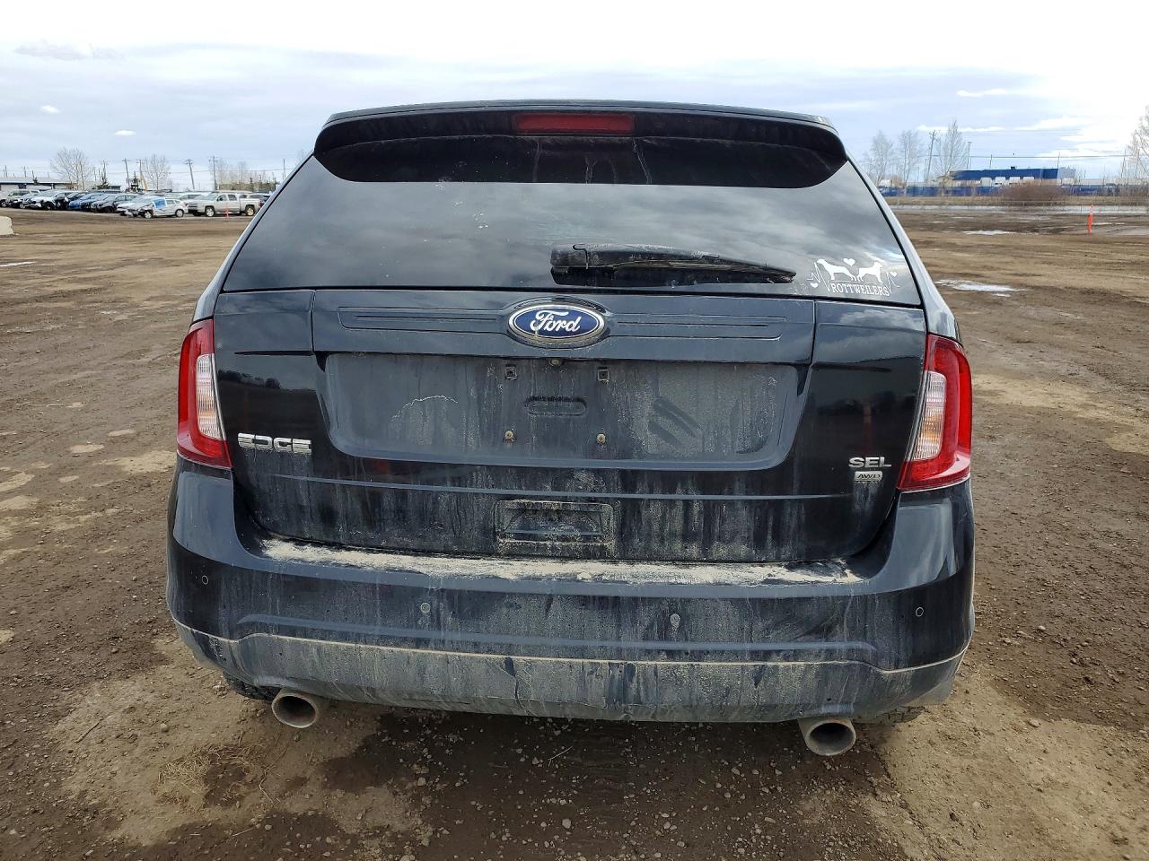 2014 Ford Edge Sel Black vin: 2FMDK4JCXEBB41851