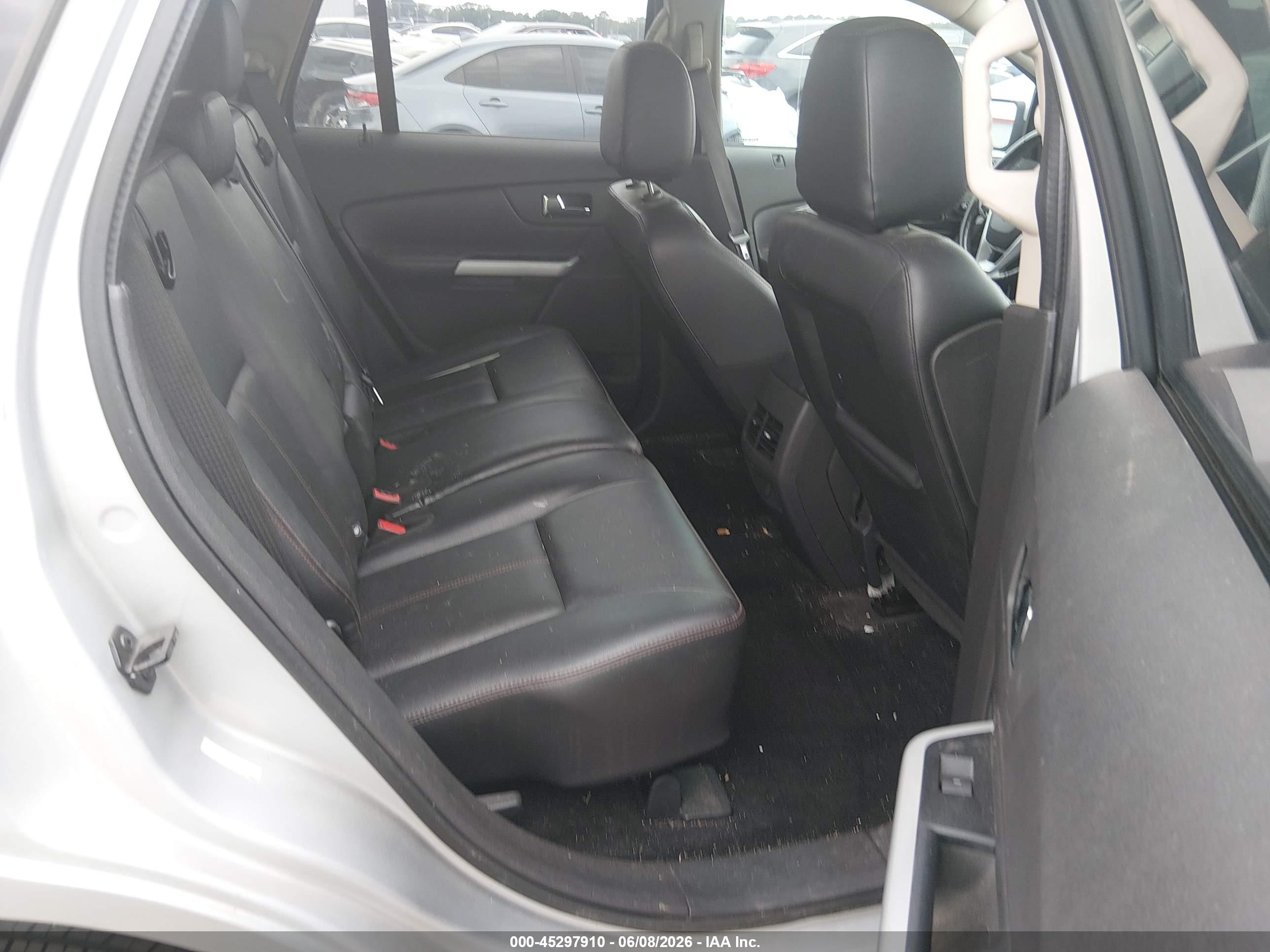 2014 Ford Edge Sel Silver vin: 2FMDK4JCXEBB67351