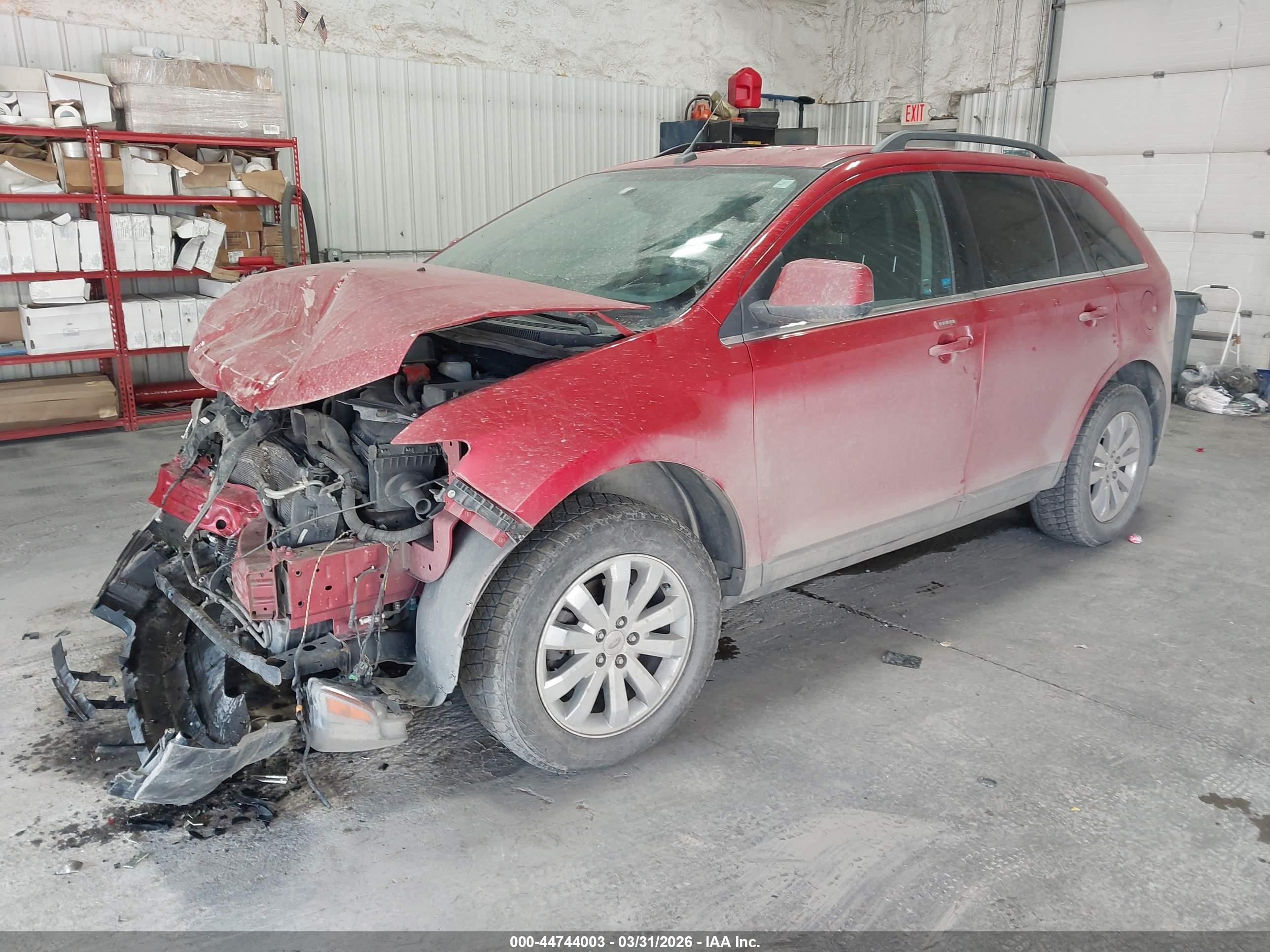 2010 Ford Edge Limited Red vin: 2FMDK4KC0ABB12948